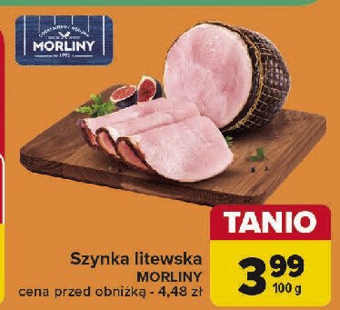 Szynka litewska Morliny promocja w Carrefour Market