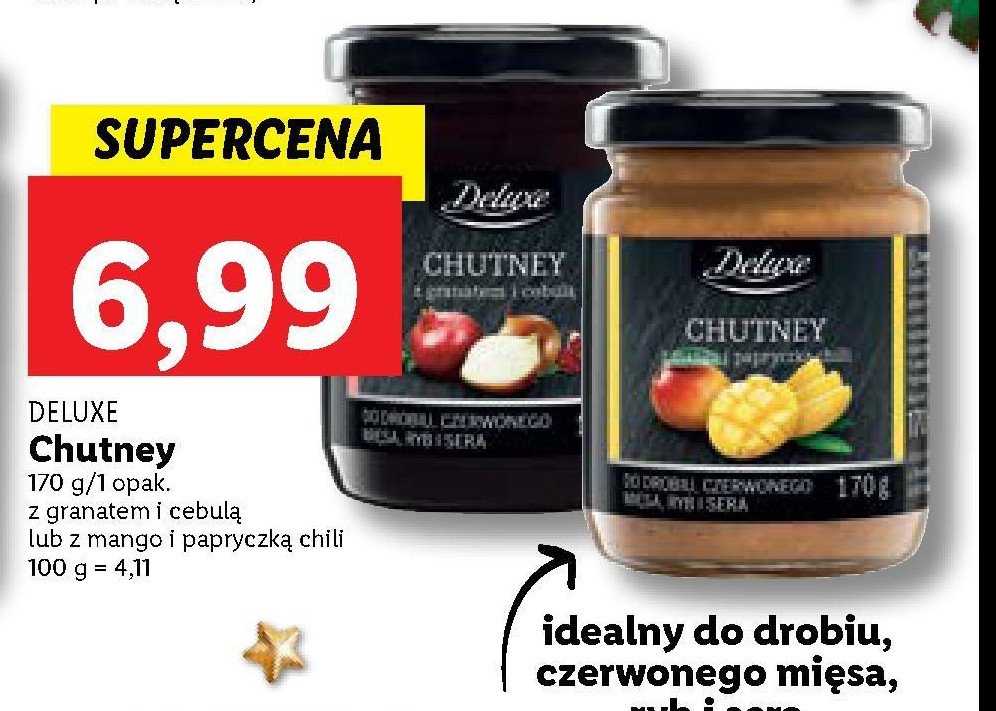 Chutney z granatem i cebul膮 Deluxe promocja