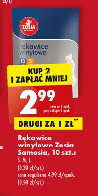 Rękawice winylowe rozm. l Zosia samosia promocja