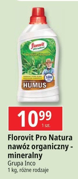 Nawóz uniwersalny humus Florovit promocja