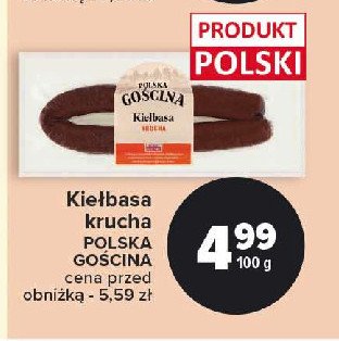 Kie艂basa krucha Polska go艣cina promocja