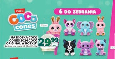 Maskotka Coco Cones 2024 Coco Original w różku promocja w Stokrotka