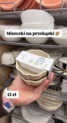 Miseczki na przekąski promocja w Pepco