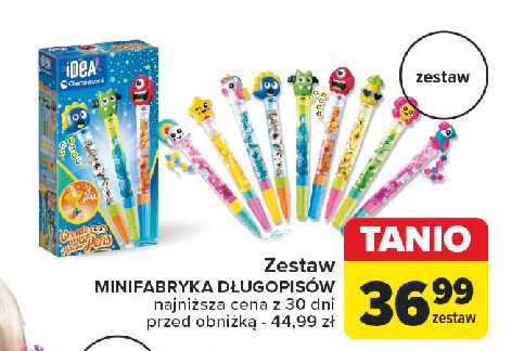 Fabryka długopisów Clementoni promocja w Carrefour Market