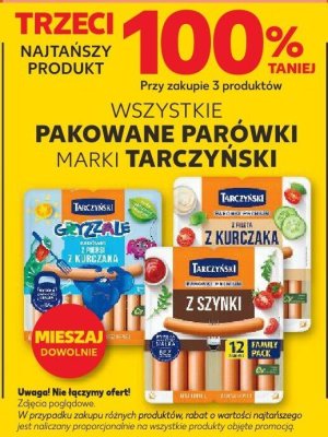 Parówki marki Tarczyński promocja w Kaufland