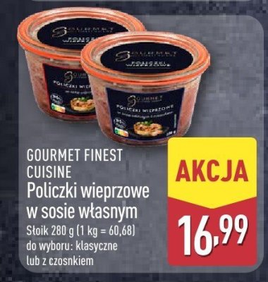 Policzki wieprzowe w sosie własnym klasyczne promocja w Aldi