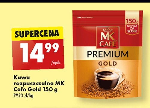 Kawa Mk cafe premium gold promocja w Biedronka