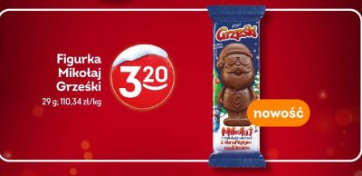 Figurka Mikołaj Grześki promocja w Żabka