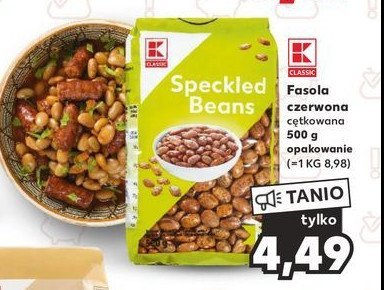 Fasola czerwona K-classic promocja