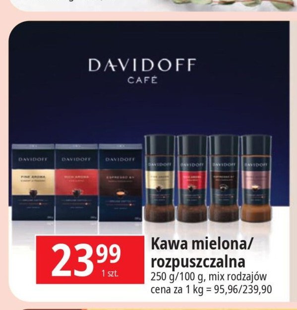 Kawa Davidoff cafe crema intense promocja