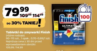 Tabletki do zmywarki Finish promocja w Netto