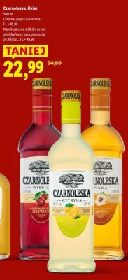 Likier Czarnoleska cytryna 0,5 l promocja w Lidl