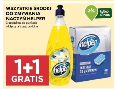 Środki do zmywania naczyń Helper promocja w Stokrotka