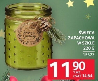 Świeca zapachowa w szkle promocja w Selgros