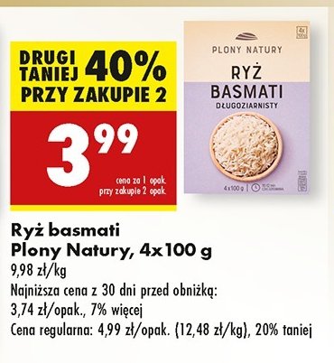 Ryz basmati Plony natury promocja