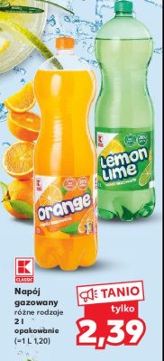 Napój orange K-classic promocja