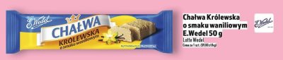 Chałwa Królewska o smaku waniliowym E.Wedel 50g promocja w TOPAZ