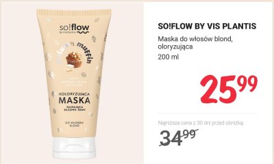 Maska do włosów blond, koloryzująca 200 ml promocja w Rossmann