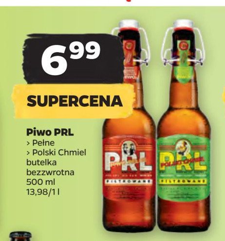 Piwo PRL POLSKI CHMIEL promocja