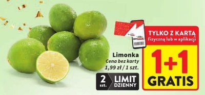 Limonka promocja w Intermarche