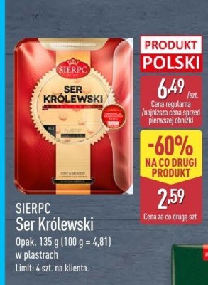 Ser Królewski  promocja w Aldi