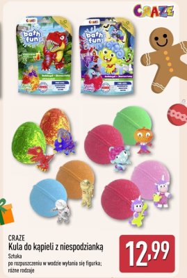 Zabawka Kula do kąpieli z niespodzianką CRAZE promocja w Aldi