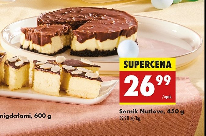 Sernik nutlove Allnutrition promocja