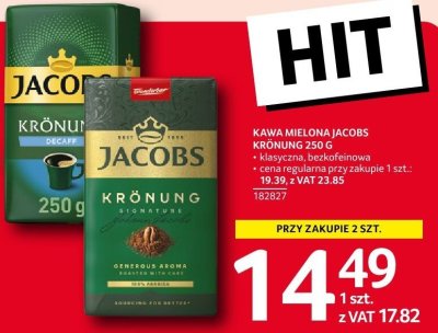 Kawa promocja w Selgros