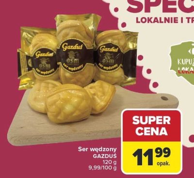 Ser wędzony GAZDUS promocja w Carrefour
