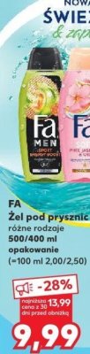 Żel pod prysznic różne rodzaje 500/400 ml promocja w Kaufland