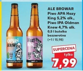 Piwo Alebrowar oldman knew promocja w Kaufland