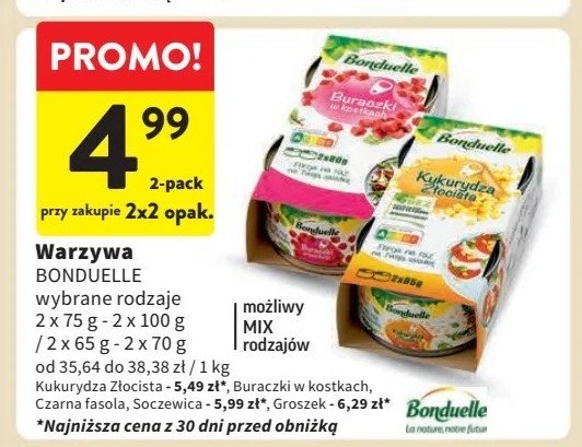 Fasola czarna Bonduelle promocja