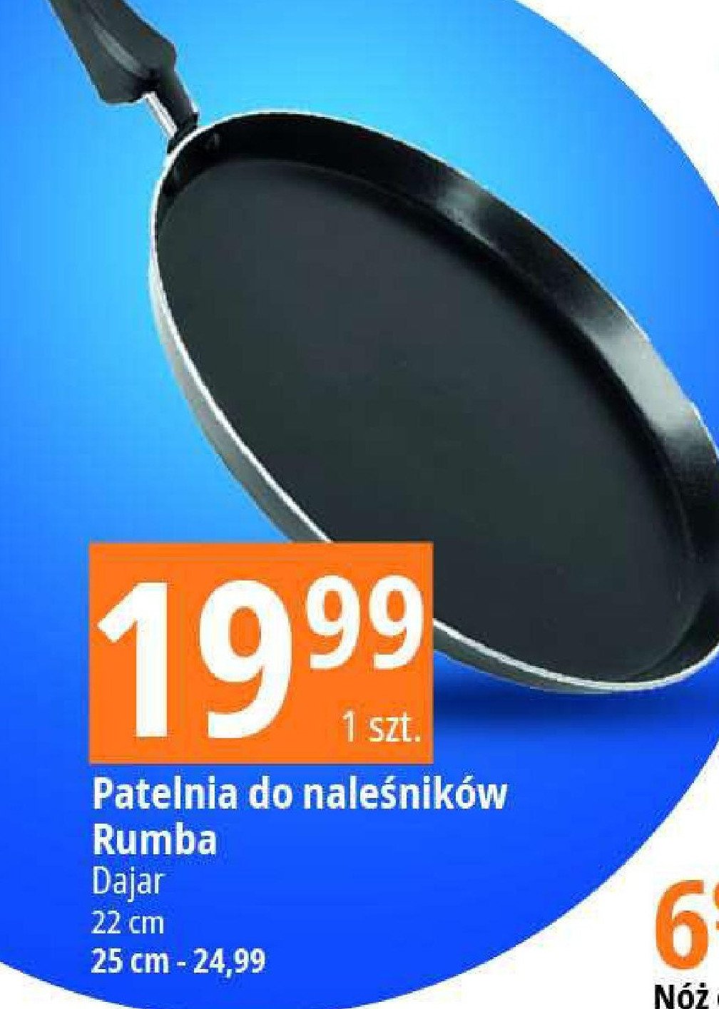 Patelnia do nale艣nik贸w rumba 22 cm Dajar promocja