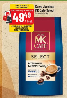 Kawa ziarnista MK Cafe Select Strauss Cafe promocja w POLOmarket