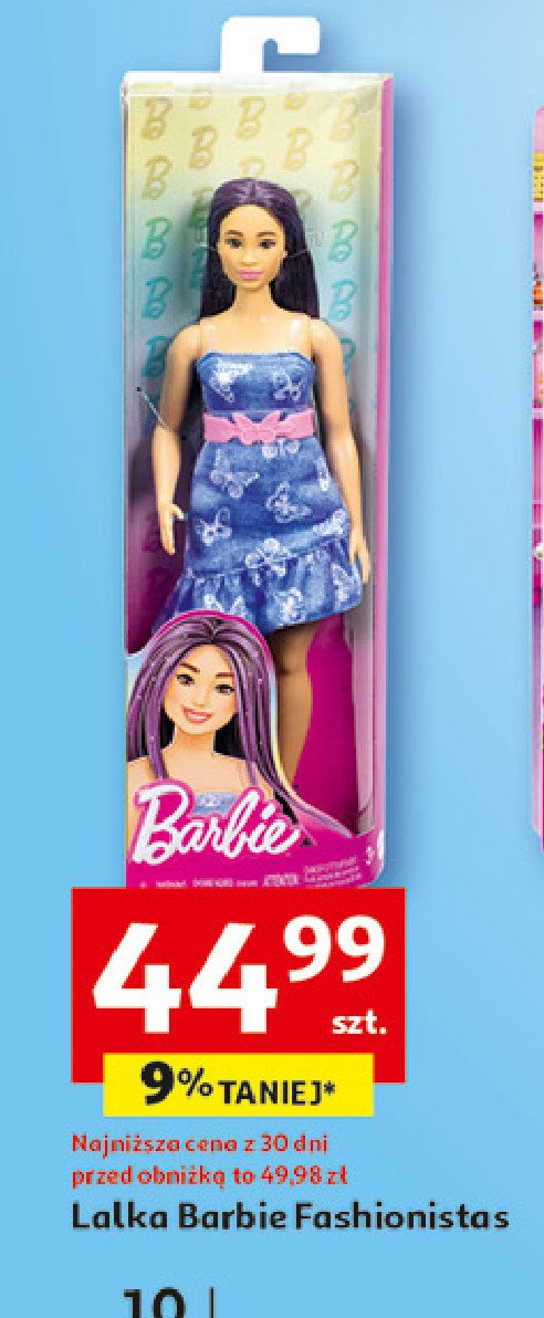 Lalka barbie fashionistas Mattel promocja