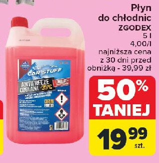 Płyn do chłodnic -35c CAR STUFF promocja