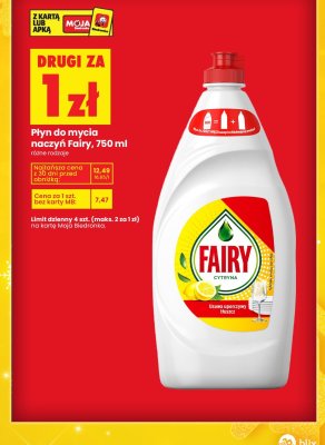 Płyn do mycia naczyń Cytryna 750 ml promocja w Biedronka