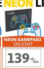 Neon led gamepad 2 promocja w Auchan