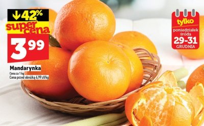 Mandarynka promocja w TOPAZ