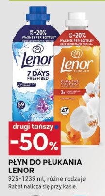Płyn do płukania Lenor różne rodzaje promocja w Stokrotka