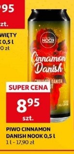 Piwo Cinnamon danish promocja