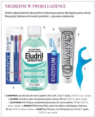 Nić dentystyczna GUM Easy Flossers promocja w Hebe