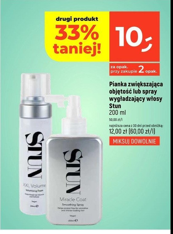 Spray wygładzający do włosów Stun promocja w Dealz