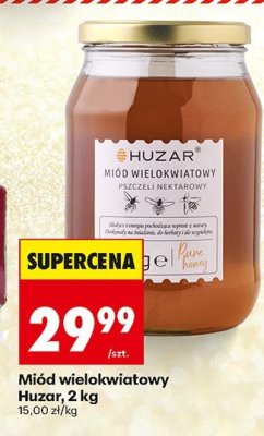Miód wielokwiatowy, 2 kg promocja w Biedronka