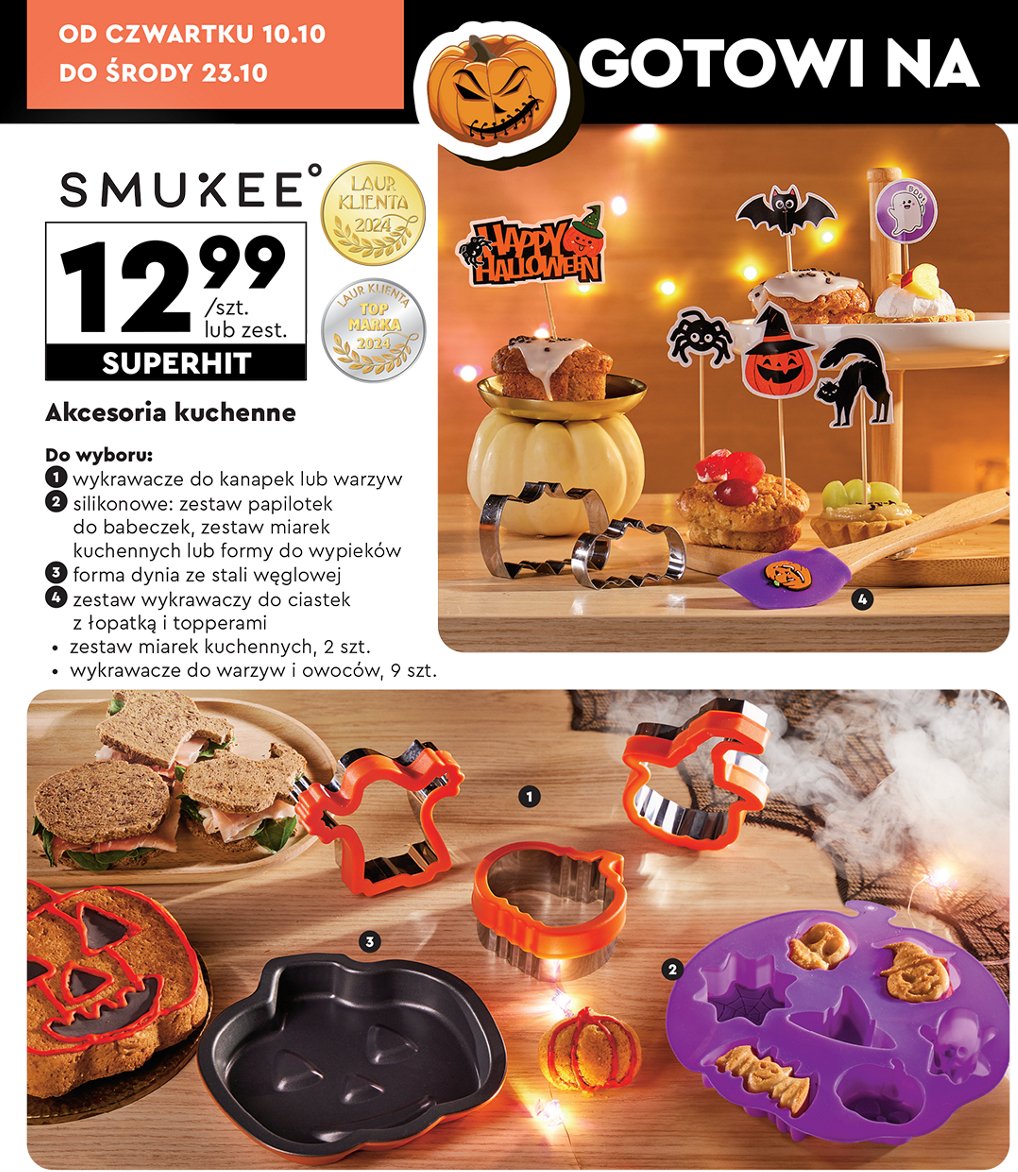 Zestaw papilotek na muffinki Smukee promocja