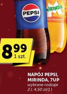 Napój Pepsi, Mirinda, 7UP promocja w ABC