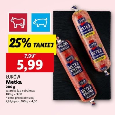Metka tatarska Łmeat łuków promocja