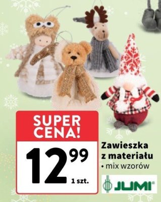 Zawieszka z materiału promocja w Intermarche