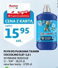Płyn do płukania passion flower & bergamot Coccolino perfume & care promocja