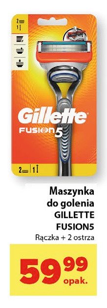 Maszynka do golenia Gillette fusion 5 promocja